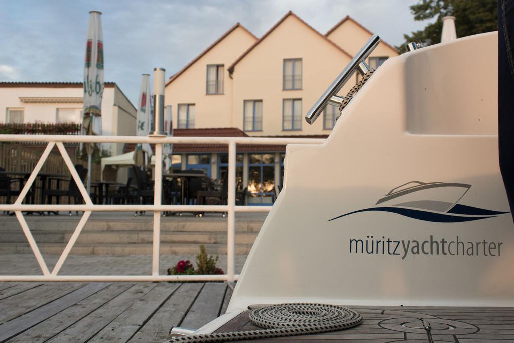 Hotel Müritzterrasse Röbel Exterior foto